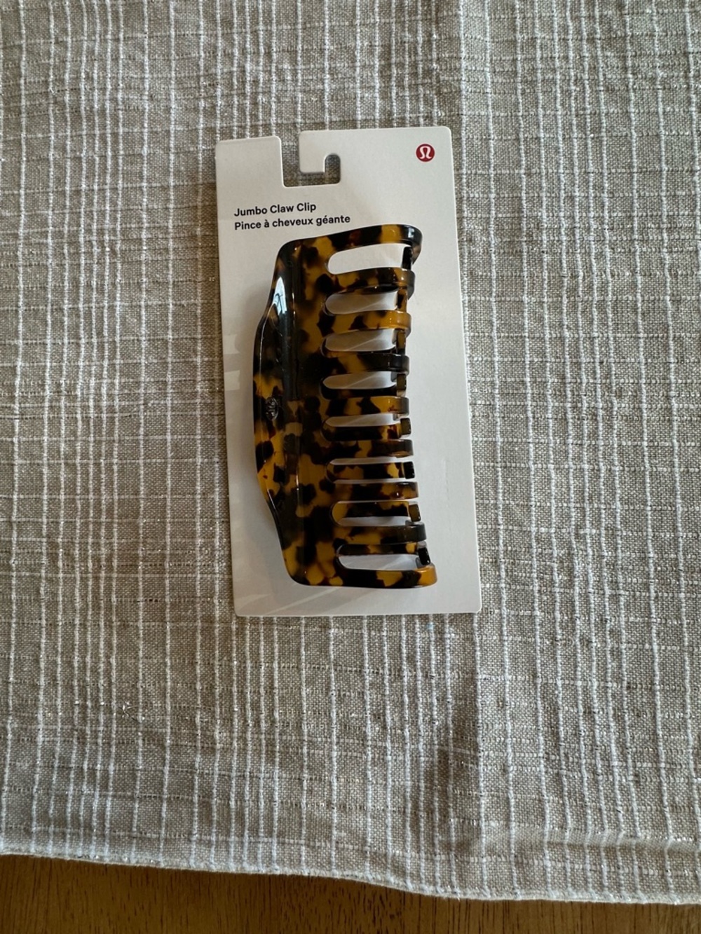 lululemon athletica Tortoiseshell Jumbo Claw Clip - Brown & Black